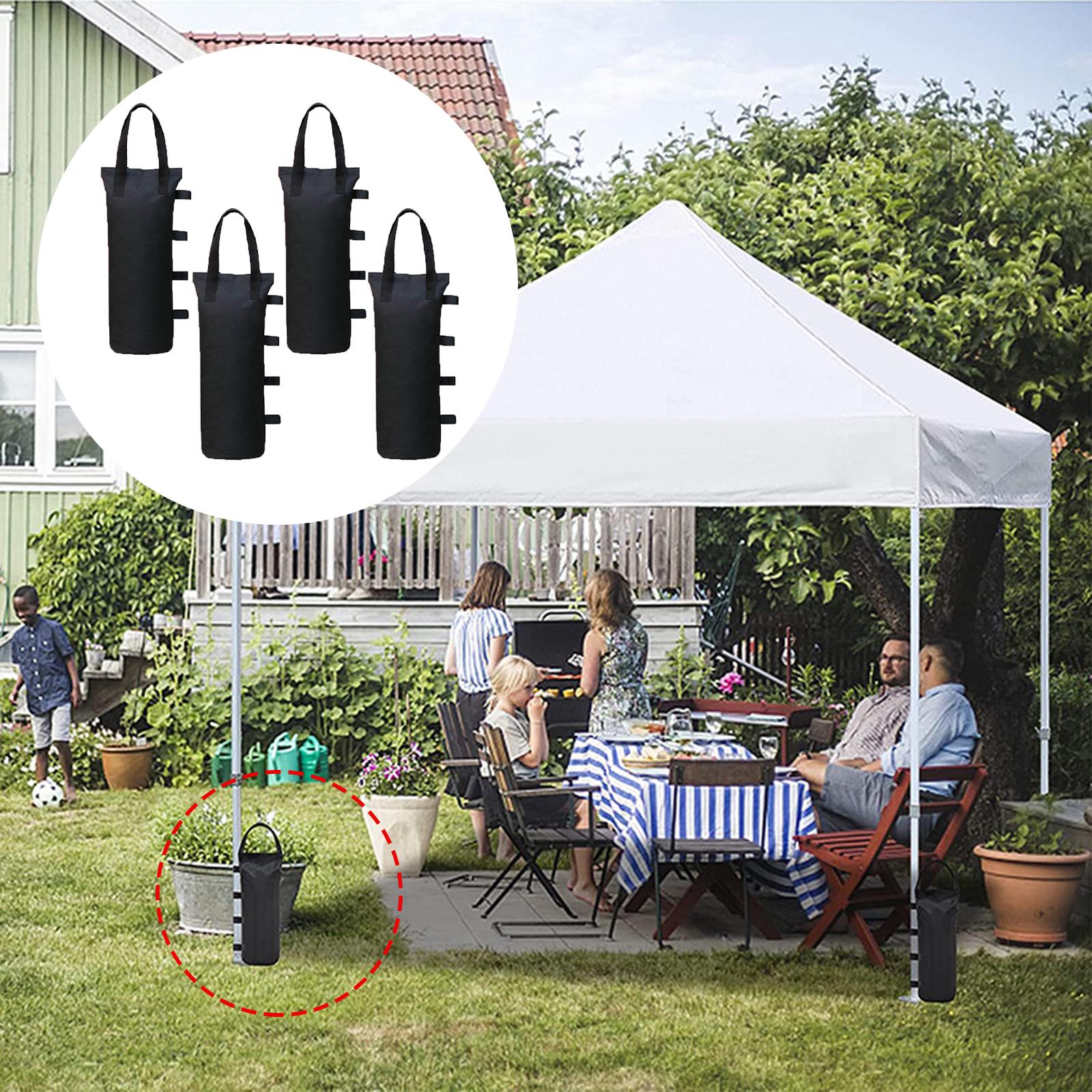 Cheap Goat Tents 4pcs Canopy Sand Bag Outdoor Camping Tent Sand Bag Windproof Tent Weights Sandbag Oxford 800d Legging Accessories Fixing Sa W5v6   